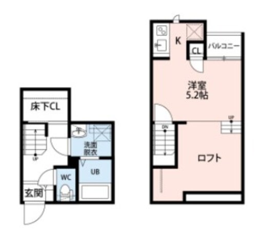 CB指扇ルルの物件間取画像